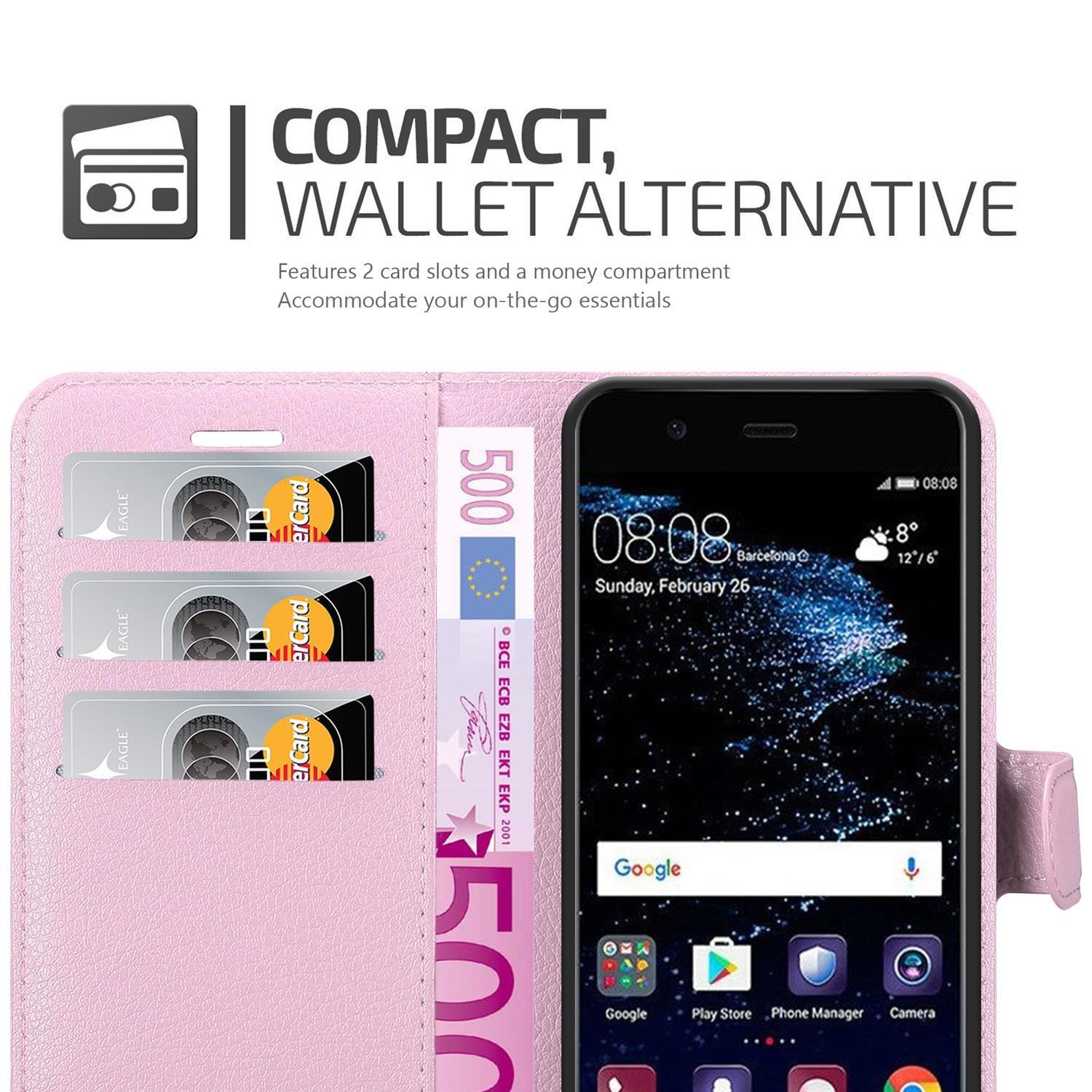 Cadorabo  Hülle für Huawei P10 Standfunktion, Kartenfach 