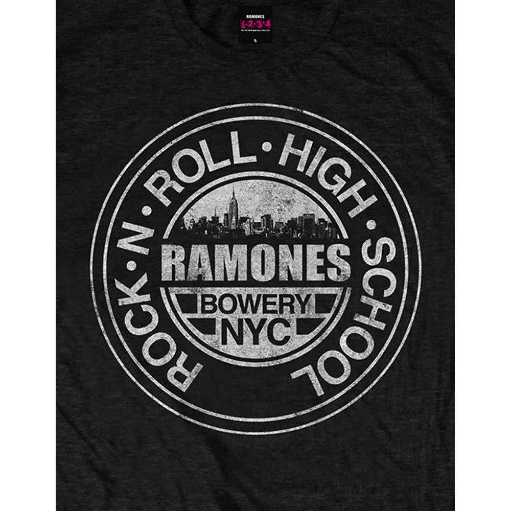 Ramones Rock 'n Roll High School Bowery T-Shirt  
