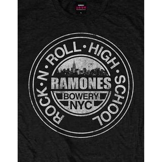 Ramones Rock 'n Roll High School Bowery T-Shirt  