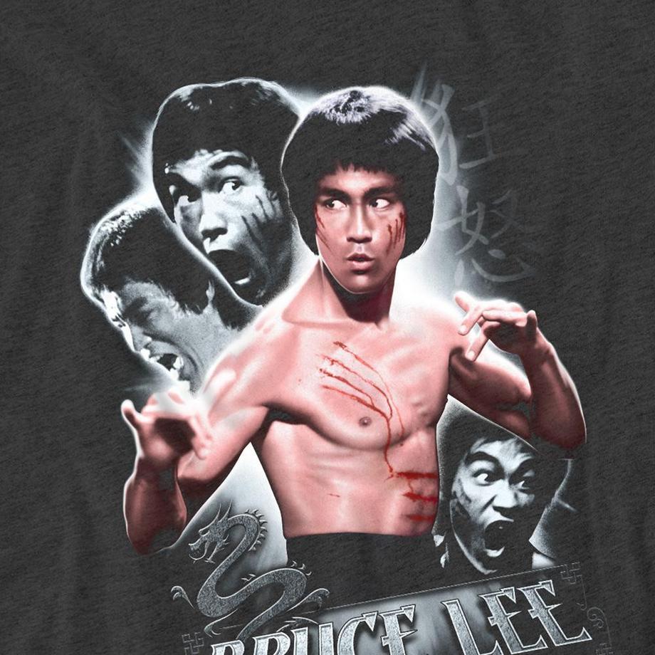 Bruce Lee  Inner Fury Maglietta Erica 