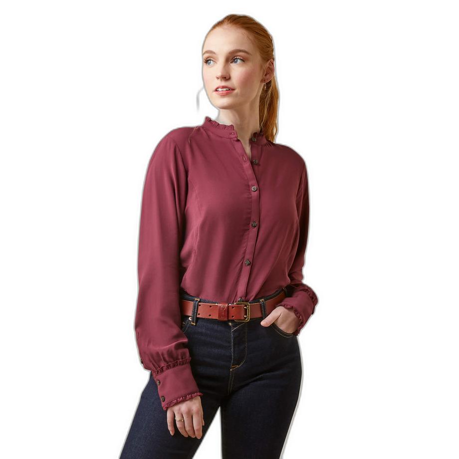 Ariat Clarion Blusa Maniche Lunghe  