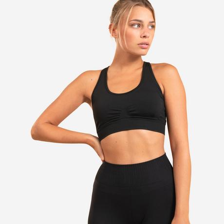 DECATHLON Dynamisches Yoga Bustier  