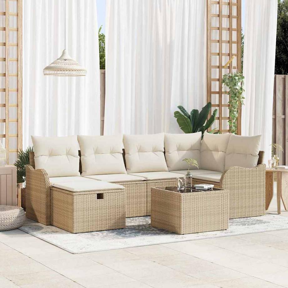 VidaXL Arredamento da Giardino Polyrattan  
