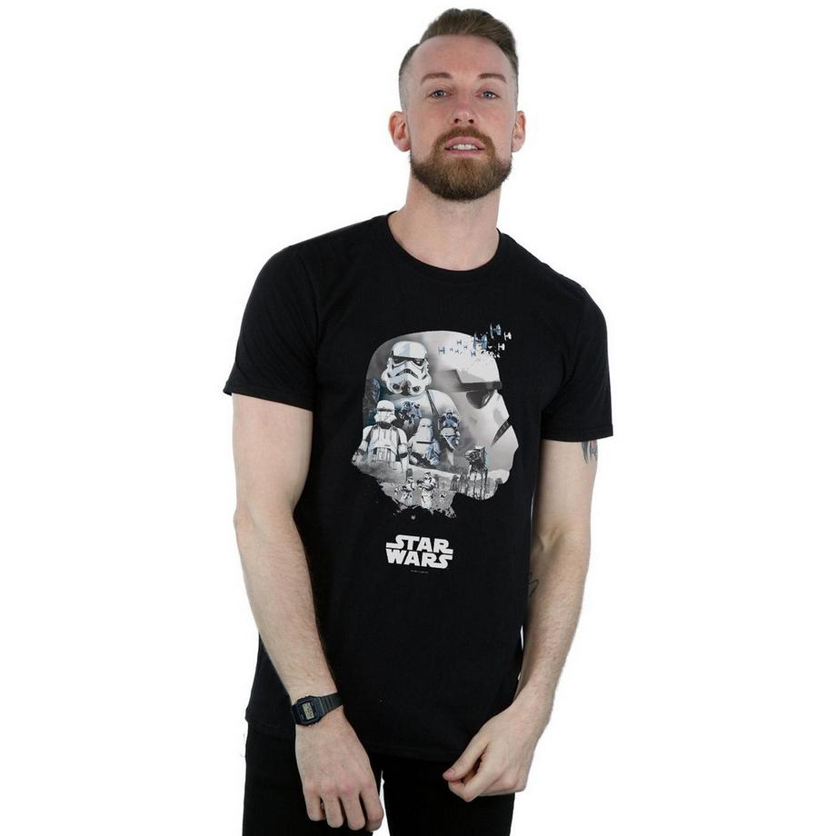 STAR WARS Star Wars Stormtrooper Collage T-Shirt Vestibilità Regolare  