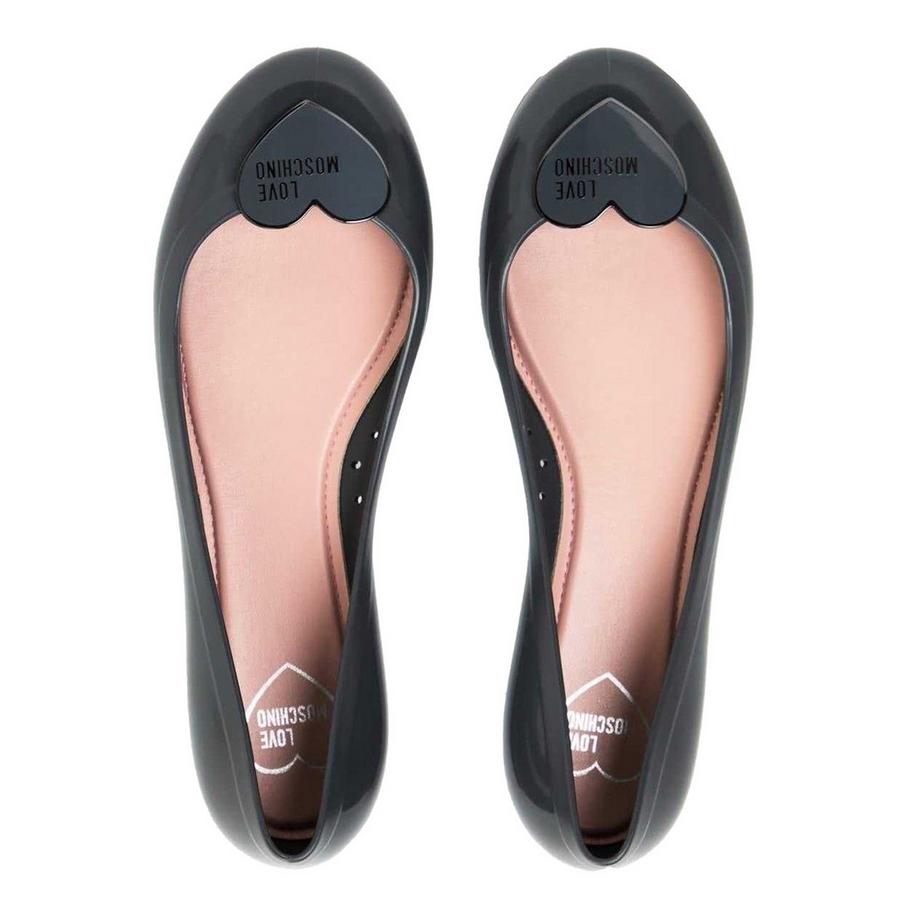 LOVE MOSCHINO Ballerinas mit Herz und Logo Design  