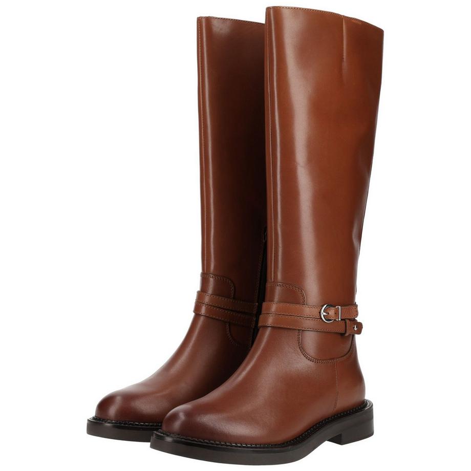 GEOX Bottes mi-mollet avec sangle à boucle  