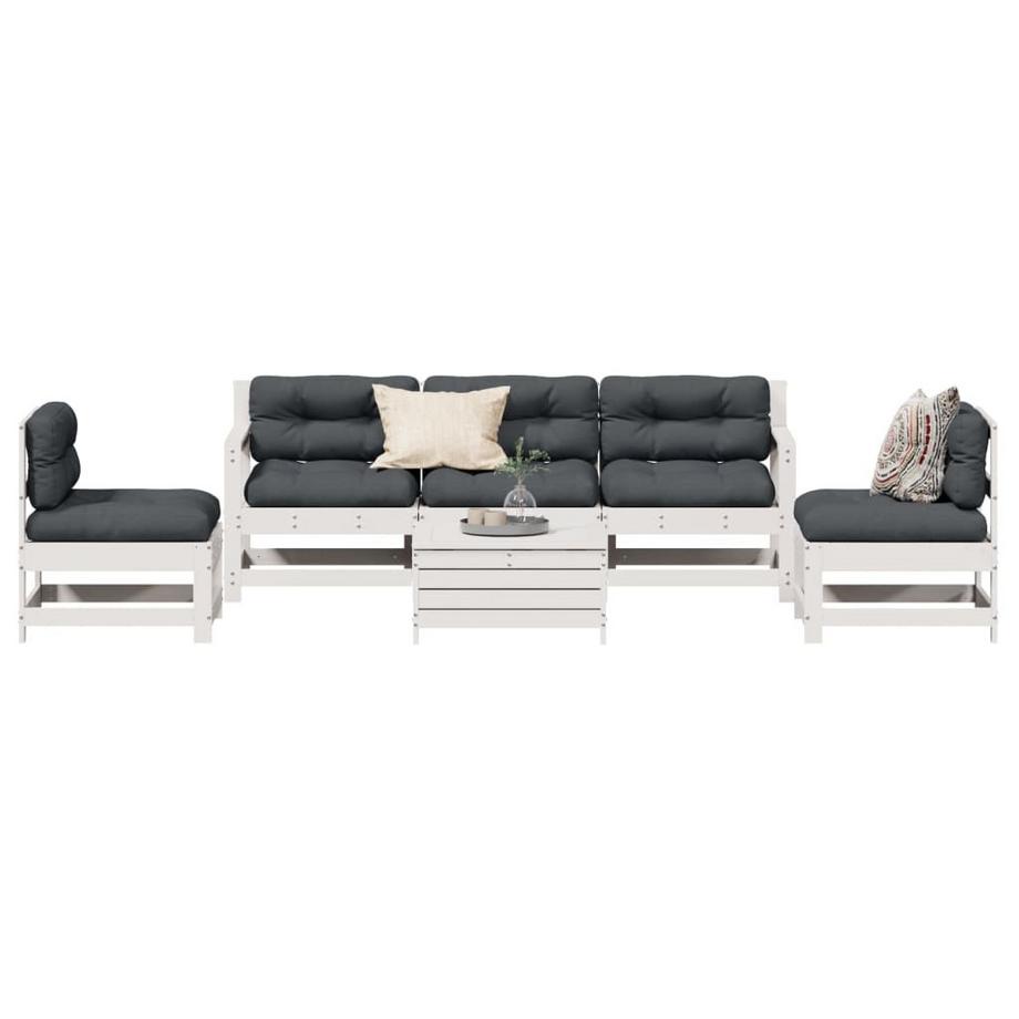 VidaXL set salotto da giardino Legno  