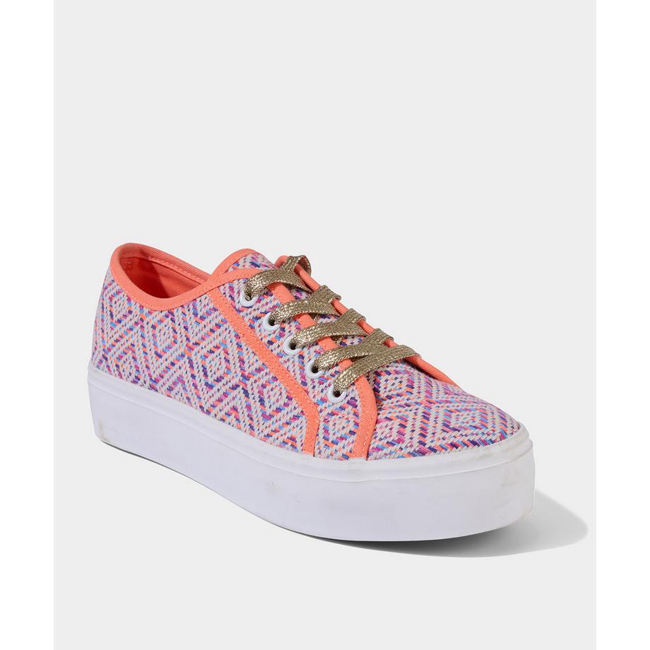 Joe Browns Baskets Plateforme Épaisse Motif Aztèque  