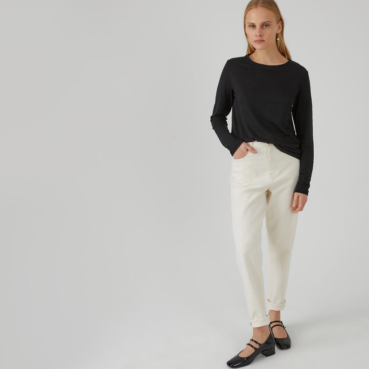 La Redoute Collections T-shirt Manches Longues Col Rond  