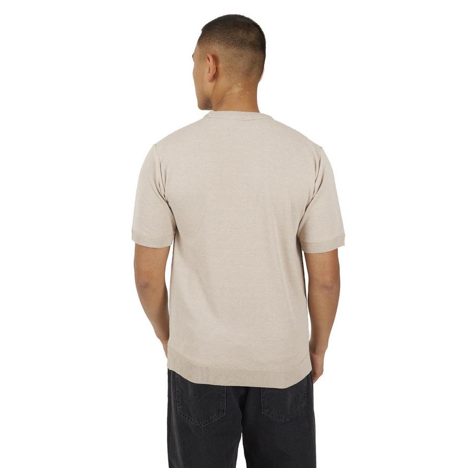 Brave Soul Top Lavorato a Maglia Maniche Corte Girocollo  