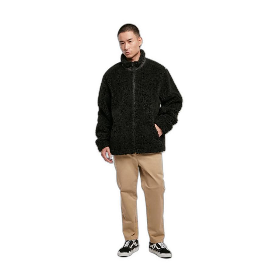URBAN CLASSICS Sherpa Fleece Basic Jacke  