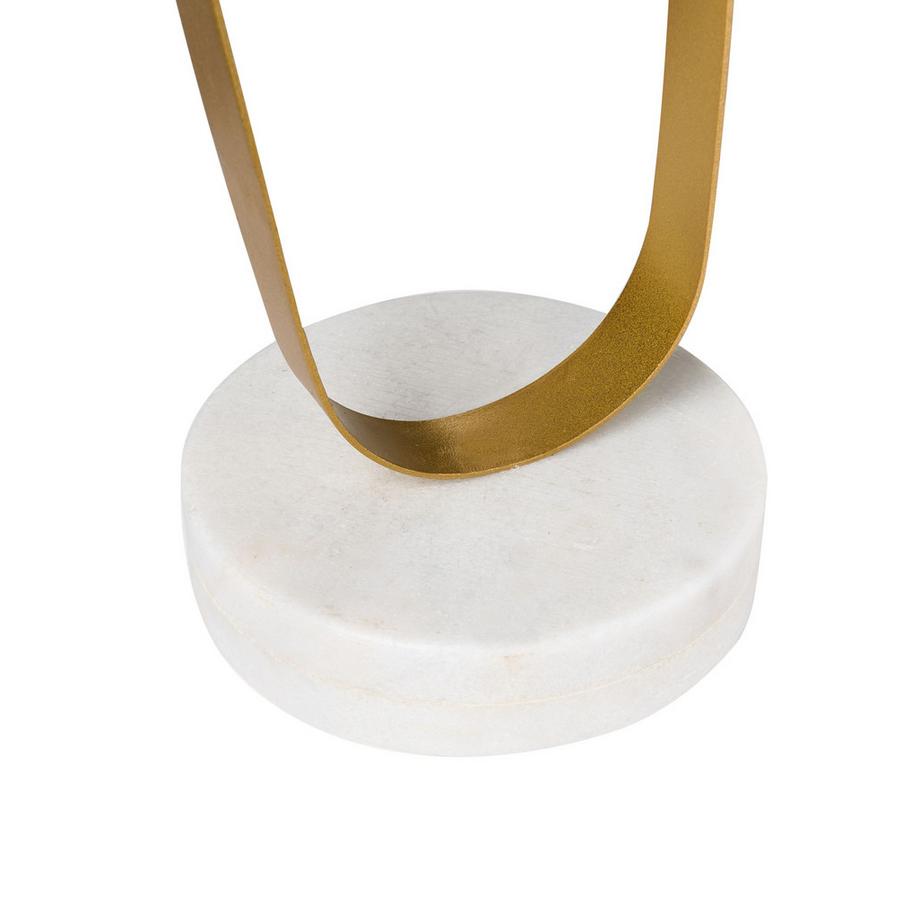 Beliani Dekofigur aus Eisen Modern MILTON  