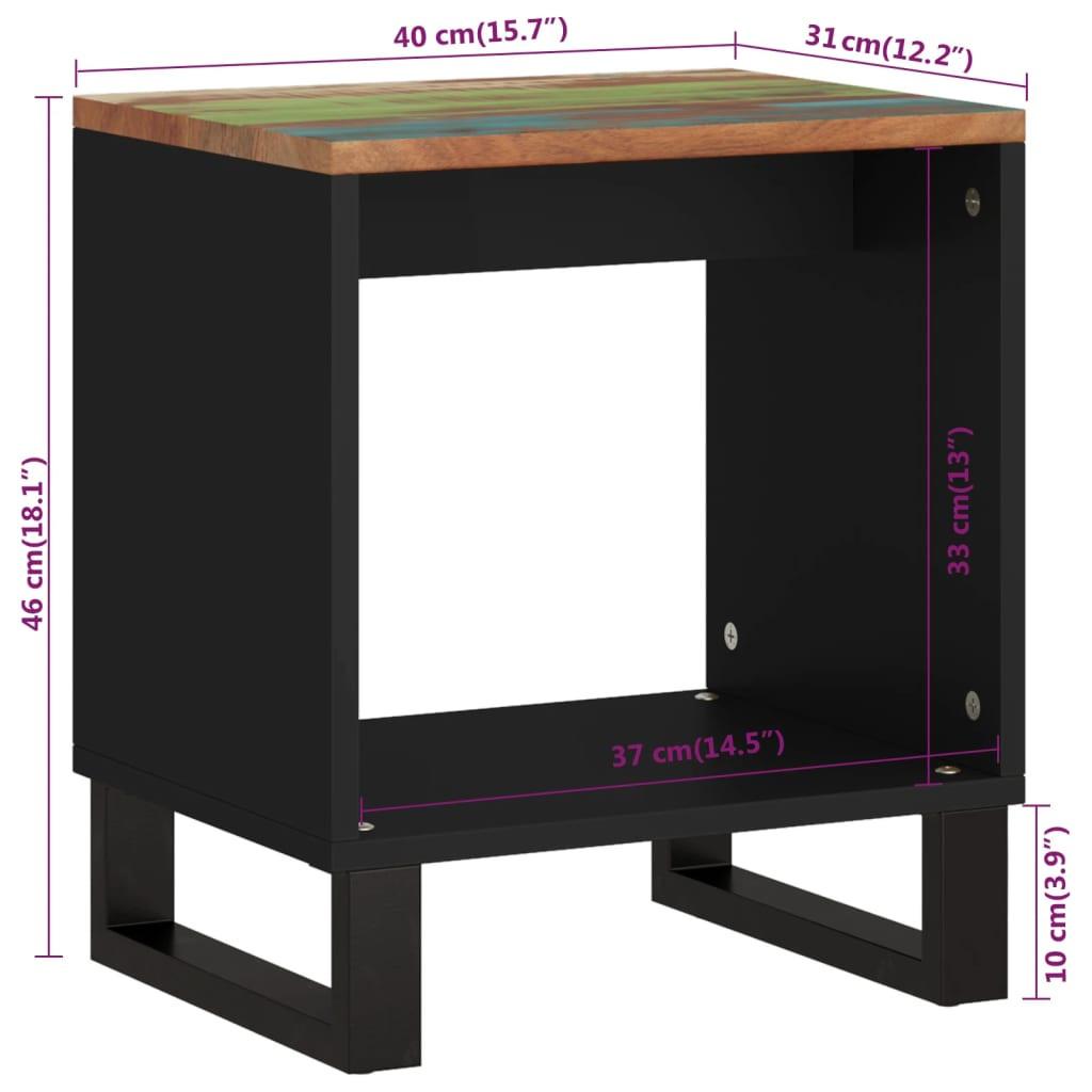 VidaXL tavolino da salotto Legno di recupero  