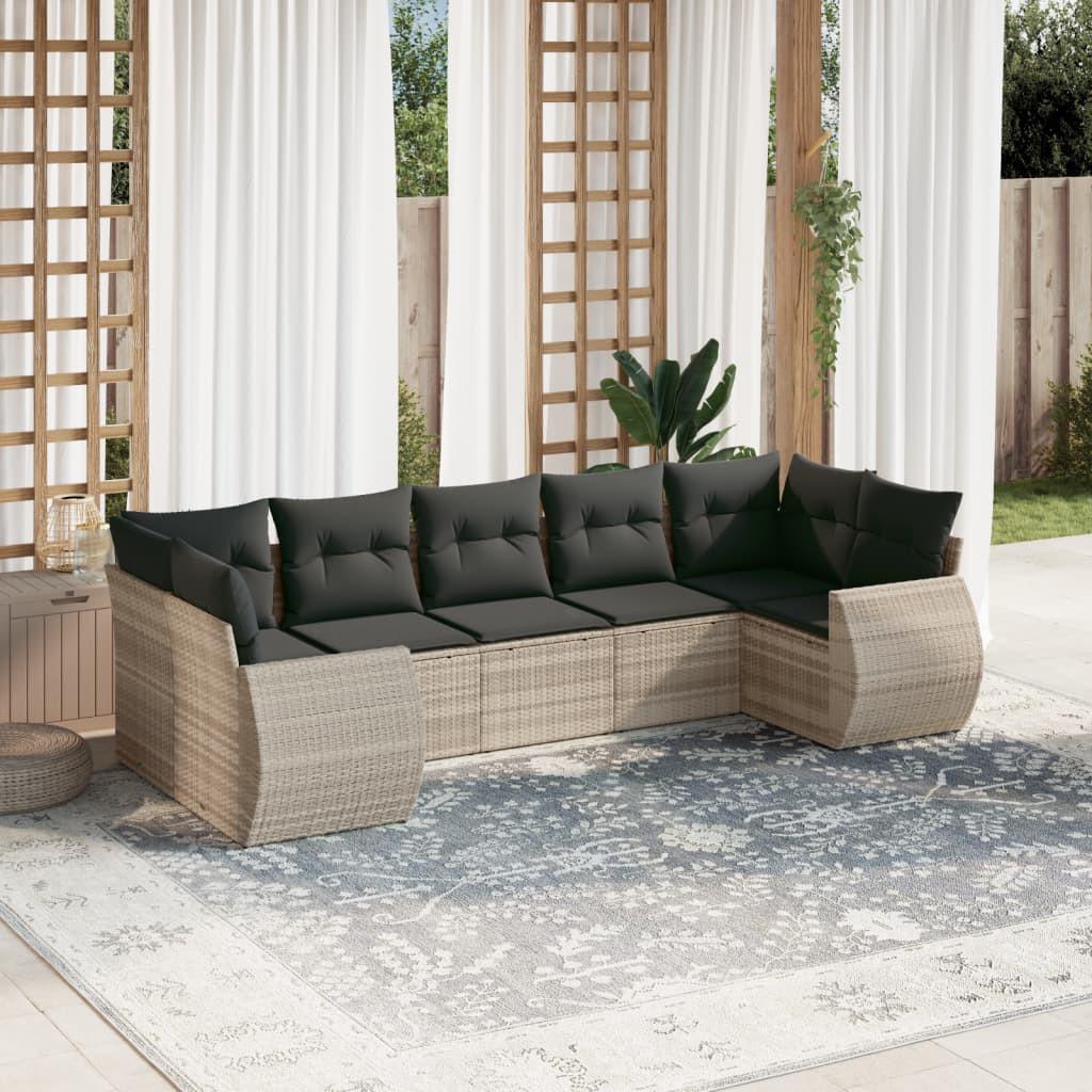 VidaXL Garten sofagarnitur poly-rattan  