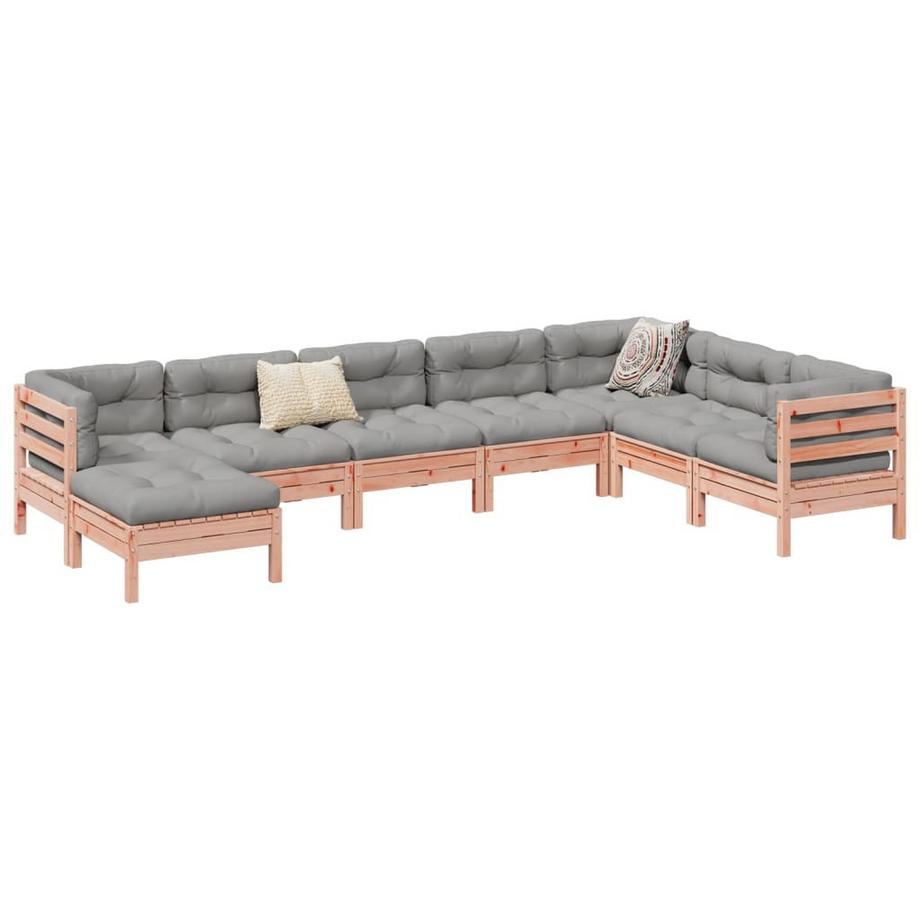 VidaXL set divano da giardino Douglas Wood  