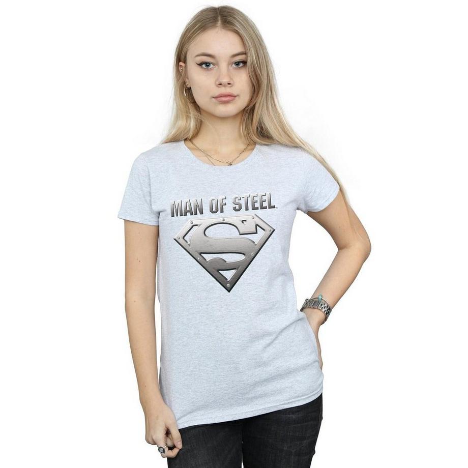 DC COMICS Man of Steel Superman Logo T-Shirt  