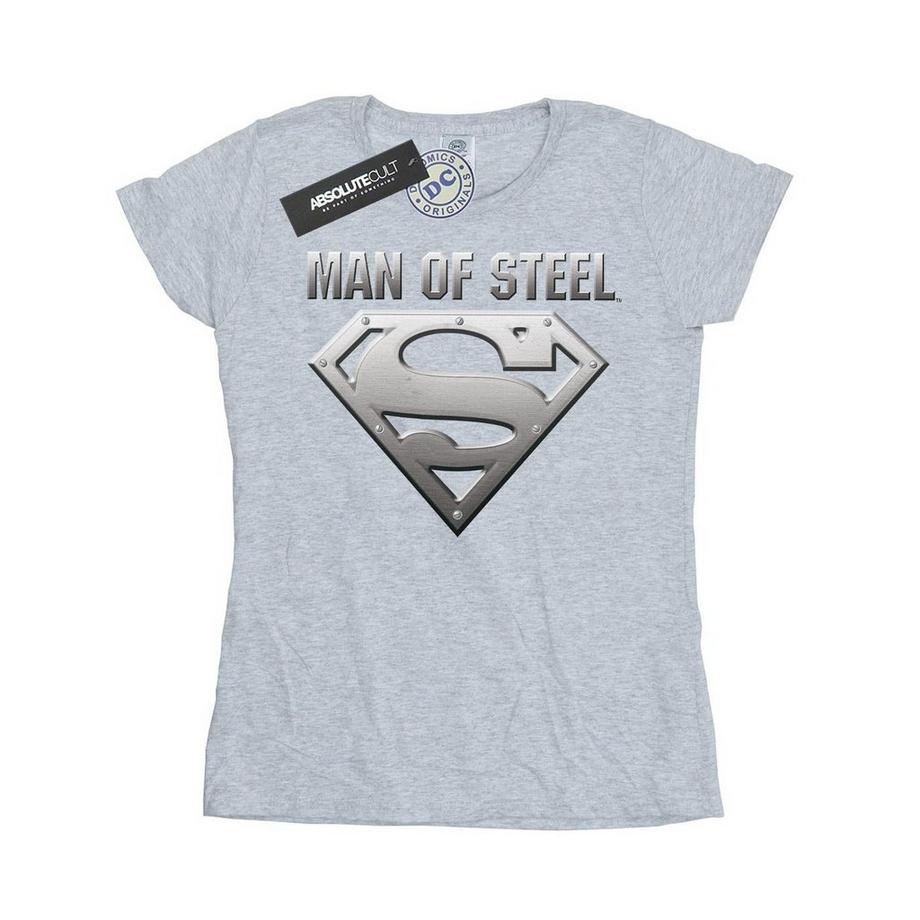 DC COMICS Man of Steel Superman Logo T-Shirt  