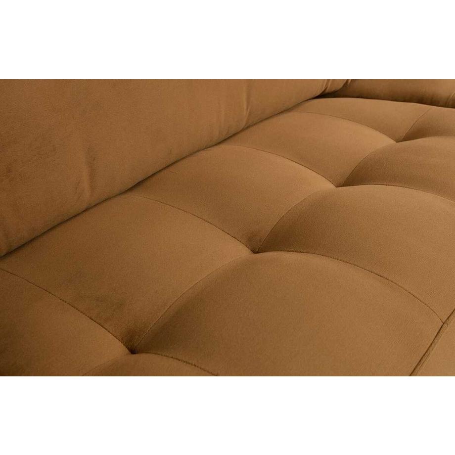 mutoni Sofa Rodeo Classic 2.5-Sitz 230 Velvet honiggelb  