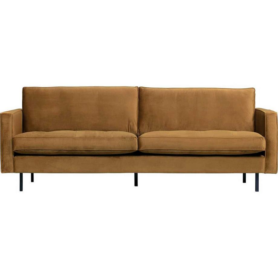 mutoni Sofa Rodeo Classic 2.5-Sitz 230 Velvet honiggelb  