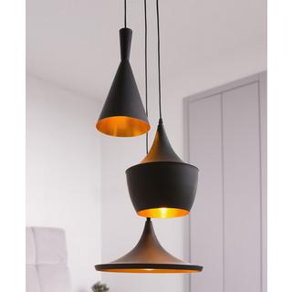 Beliani Lampadario en Alluminio Moderno CARSON  