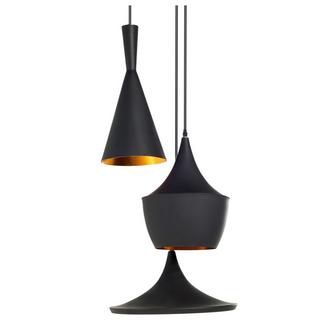 Beliani Lampe suspension en Aluminium Moderne CARSON  