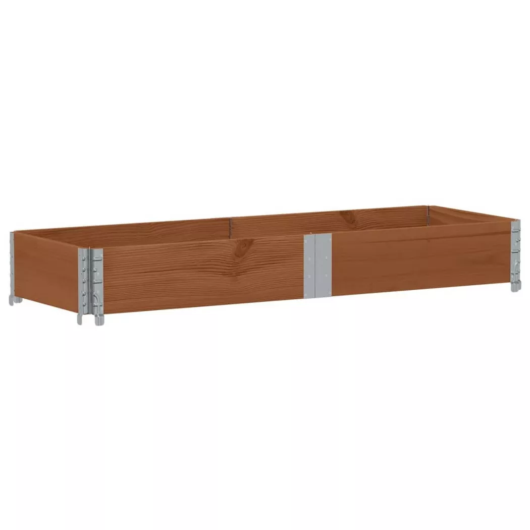 VidaXL - Jardinière bois de pin, One Size, Marron