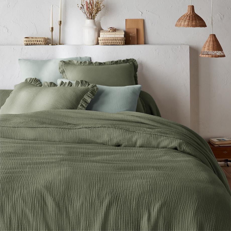 Duvetbezug Kumla aus Baumwoll-Musselin
