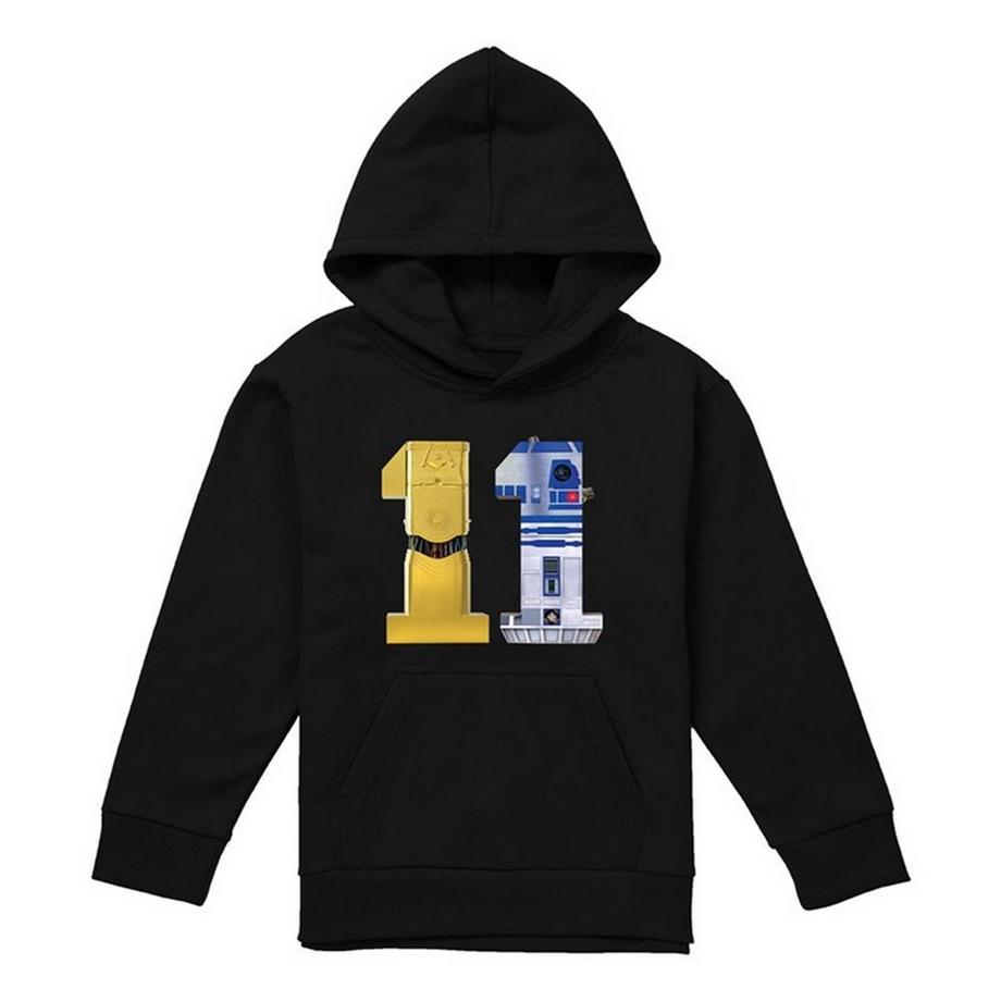 11 Felpa Con Cappuccio C3po R2d2