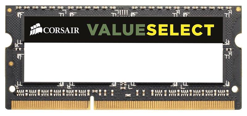 Corsair  ValueSelect SO-DDR3-RAM 1600 MHz 1x 4 GB 