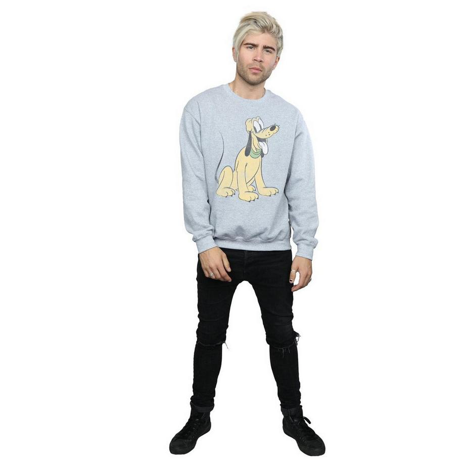 Disney Pluto Graphic Print Sweatshirt  