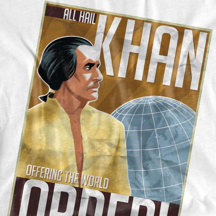 Star Trek World Order T-Shirt Stampata Maniche Corte  