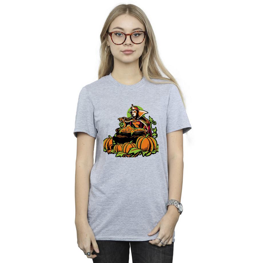 Disney Halloween Kürbis Grafikdruck T-Shirt  