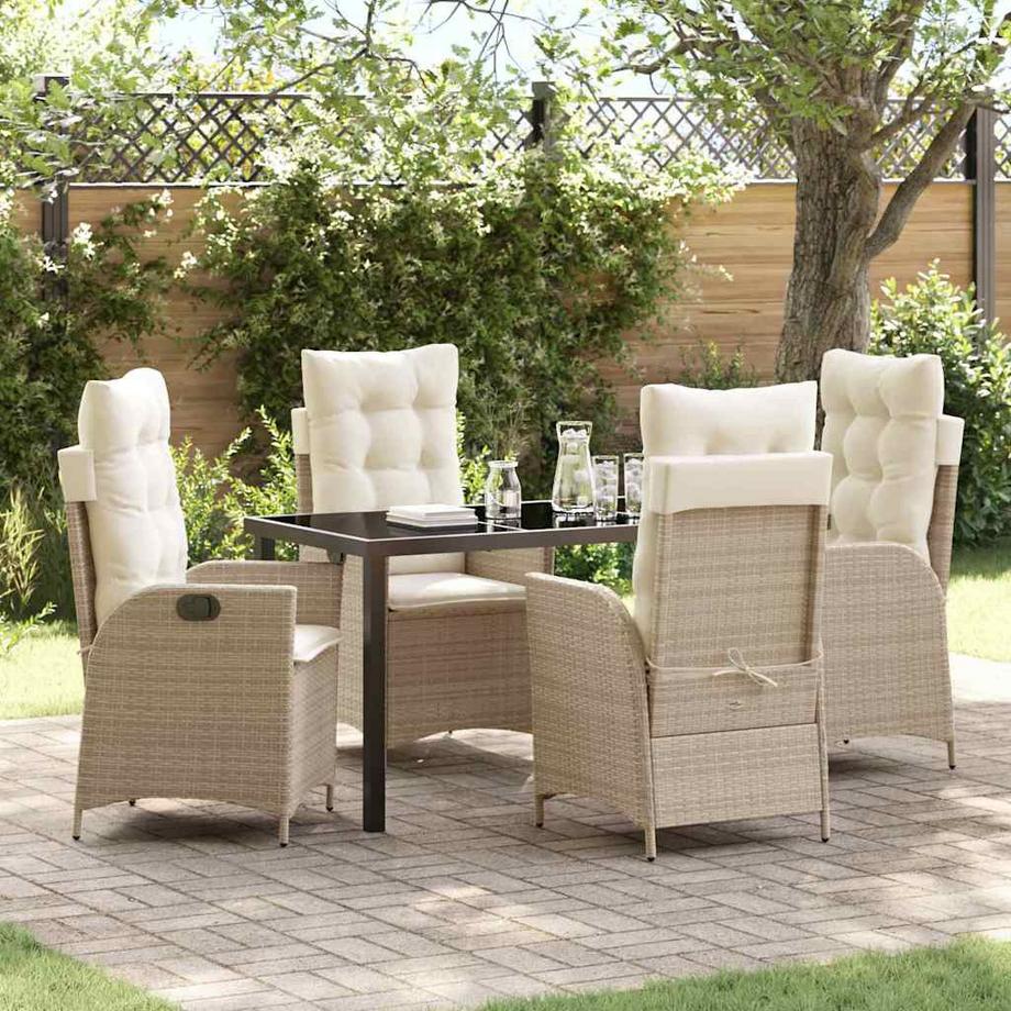 VidaXL Garten essgruppe poly-rattan  