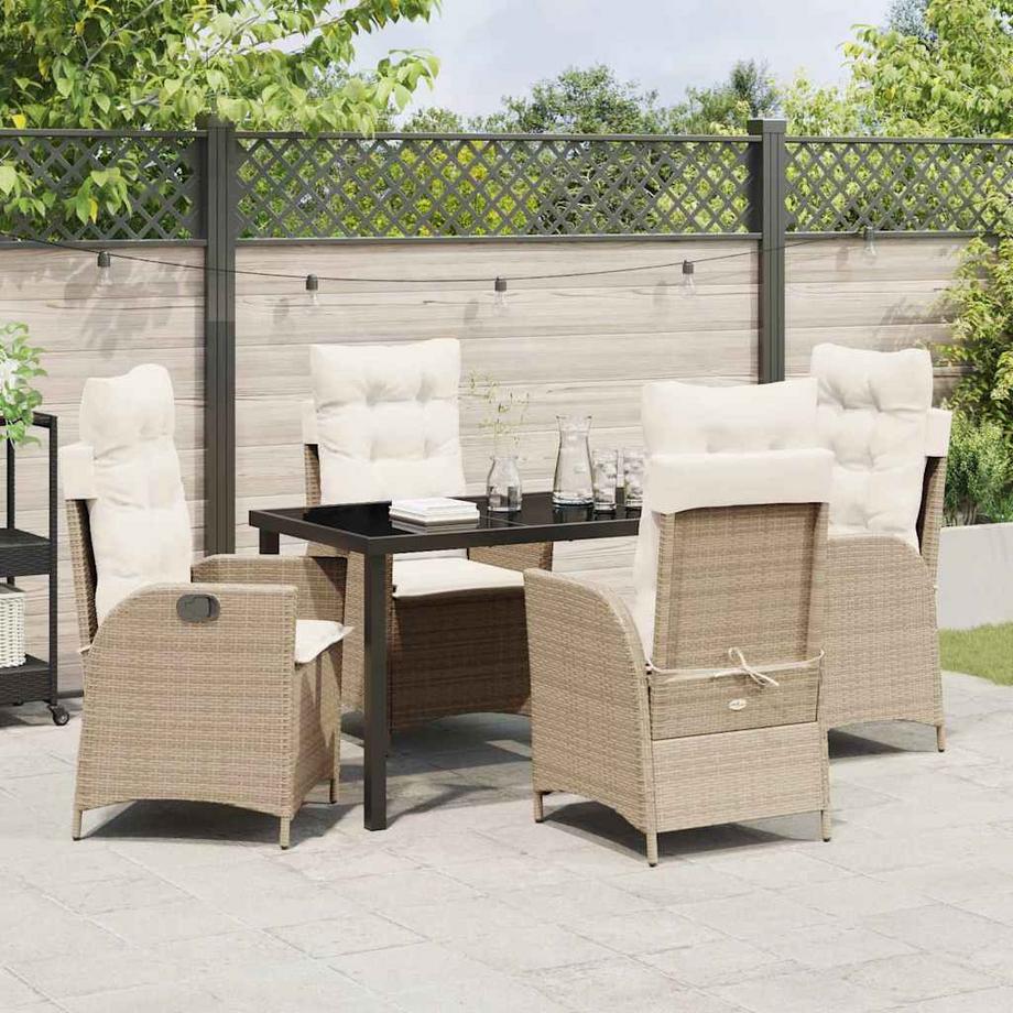 VidaXL Garten essgruppe poly-rattan  