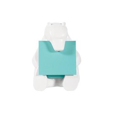 POST-IT Z-Notes Bear Dispenser 76x76mm BEAR-330 aquawave