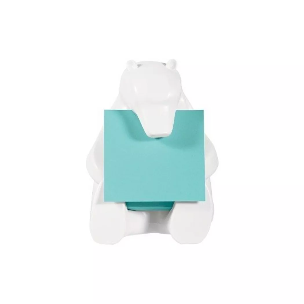 POST-IT Z-Notes Bear Dispenser 76x76mm BEAR-330 aquawave