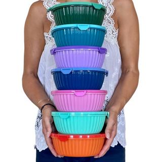 Yumbox Yumbox Poke Bowl Schüssel Schale mit 4-teiligem Teiler, Hawaii blue  