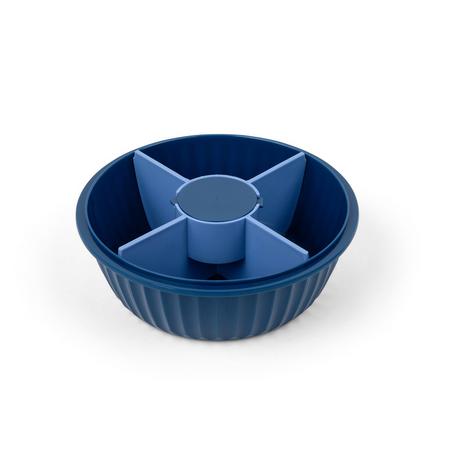 Yumbox Yumbox Poke Bowl Schüssel Schale mit 4-teiligem Teiler, Hawaii blue  