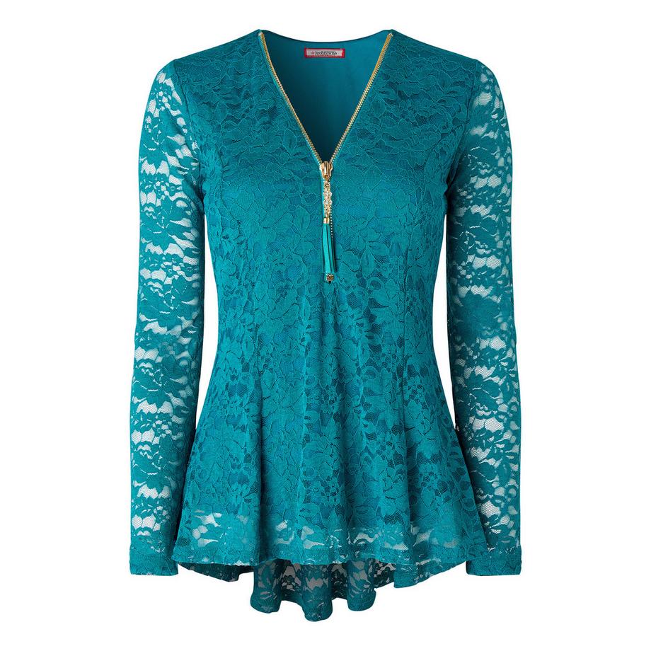 Joe Browns Haut Zippé en Dentelle Loretta  