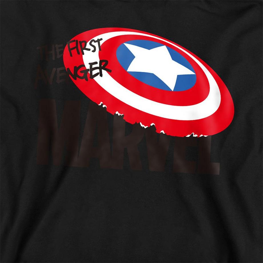 CAPTAIN AMERICA  First Avenger Felpa Con Cappuccio Da Indossare 