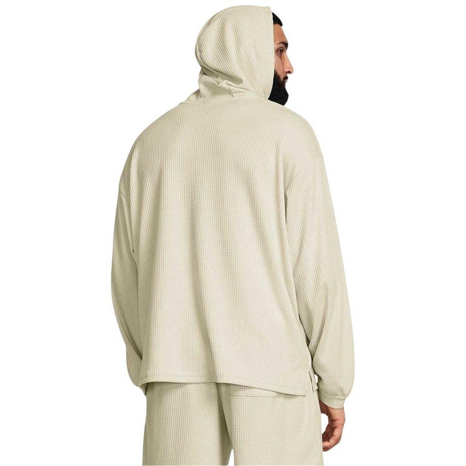 UNDER ARMOUR Rival Felpa Con Cappuccio Vestibilità Rilassata Cialda Manica Lunga  