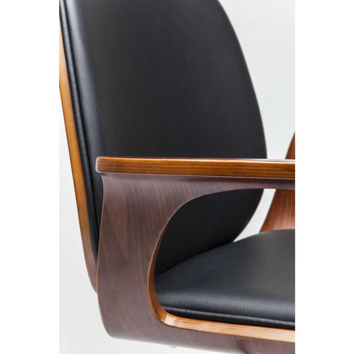 mutoni Chaise de bureau Patron Walnut  