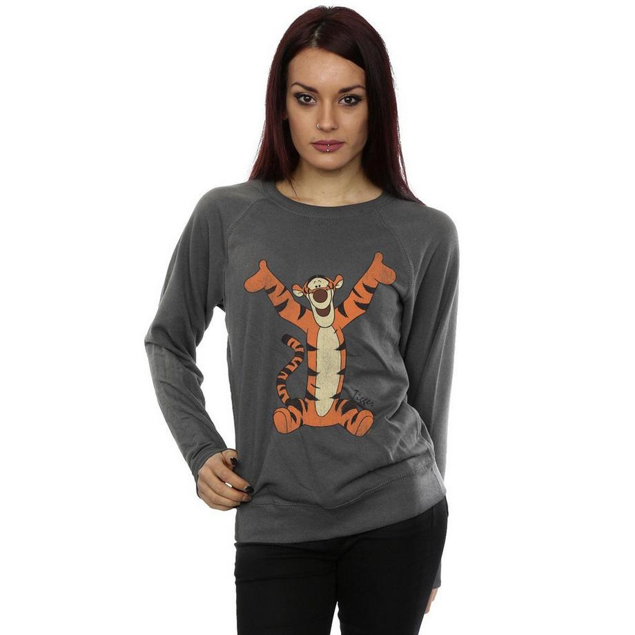 Winnie the Pooh Sweatshirt Classique Imprimé Tigrou  