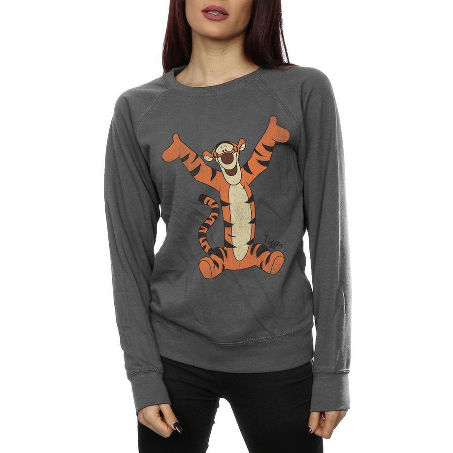 Winnie the Pooh Sweatshirt Classique Imprimé Tigrou  