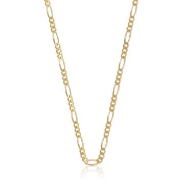 Collier Figaro Gelbgold 750, 3.4mm, 60cm