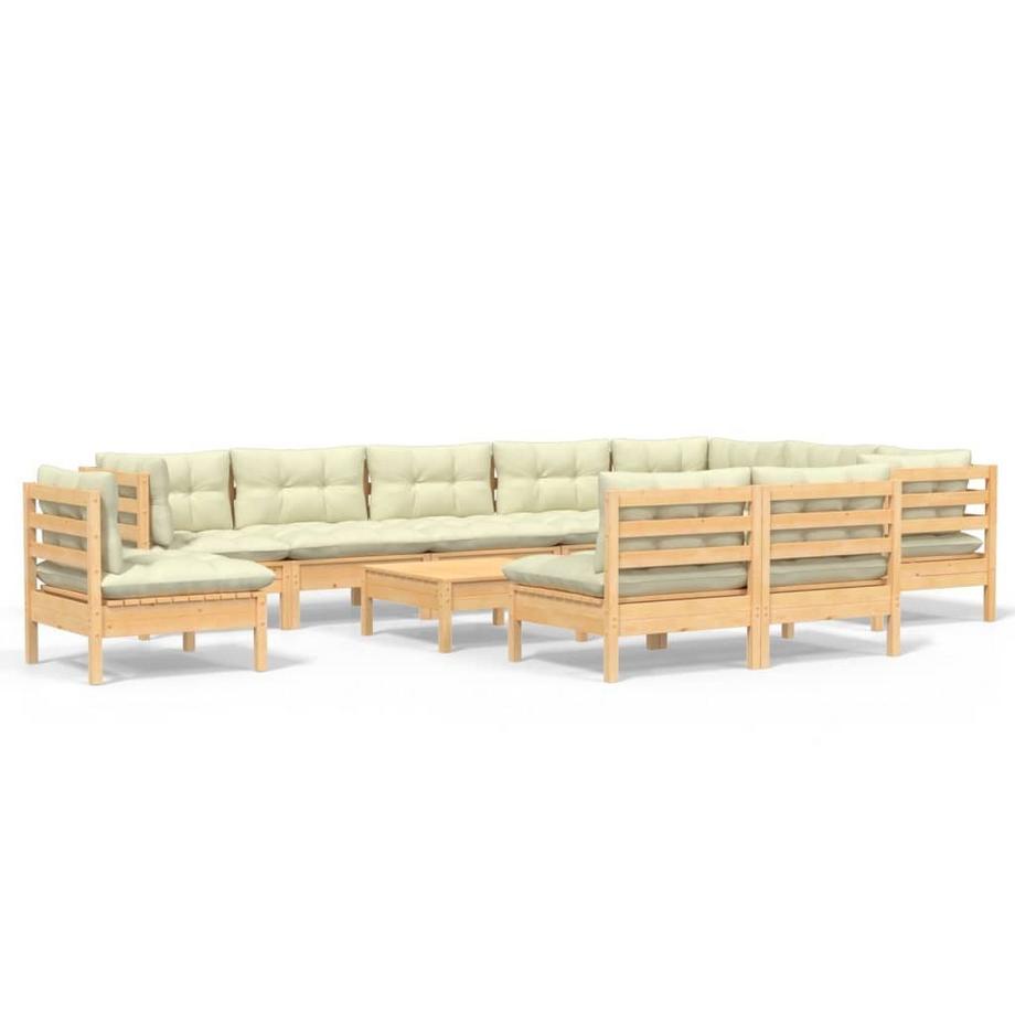 set salotto da giardino Legno di pino