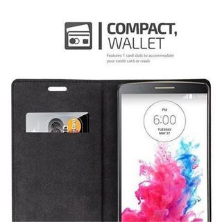 Cadorabo  Housse compatible avec LG G3 - Coque de protection avec fermeture magnétique, fonction de support et compartiment pour carte 