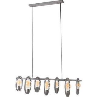 mutoni Lampe suspendue circulaire 7 lumières  