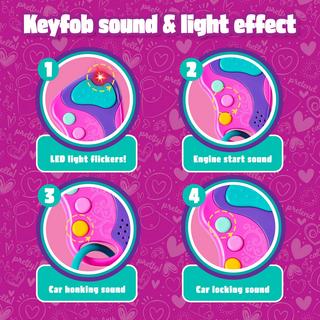 Activity-board  Spielzeug-Handy-Set, Schlüsselanhänger und Kreditkarten-Set, Kinder-Handy-Spielzeug 