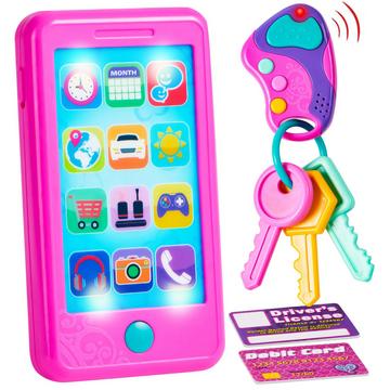 Jouet téléphone, jouet porte-clé et carte de crédit, jouet téléphone portable pour enfants